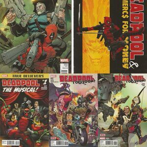 Deadpool Too Soon ? 2 4 Marvel Comics 2016 Cable Split Second 1 Musical Mercs